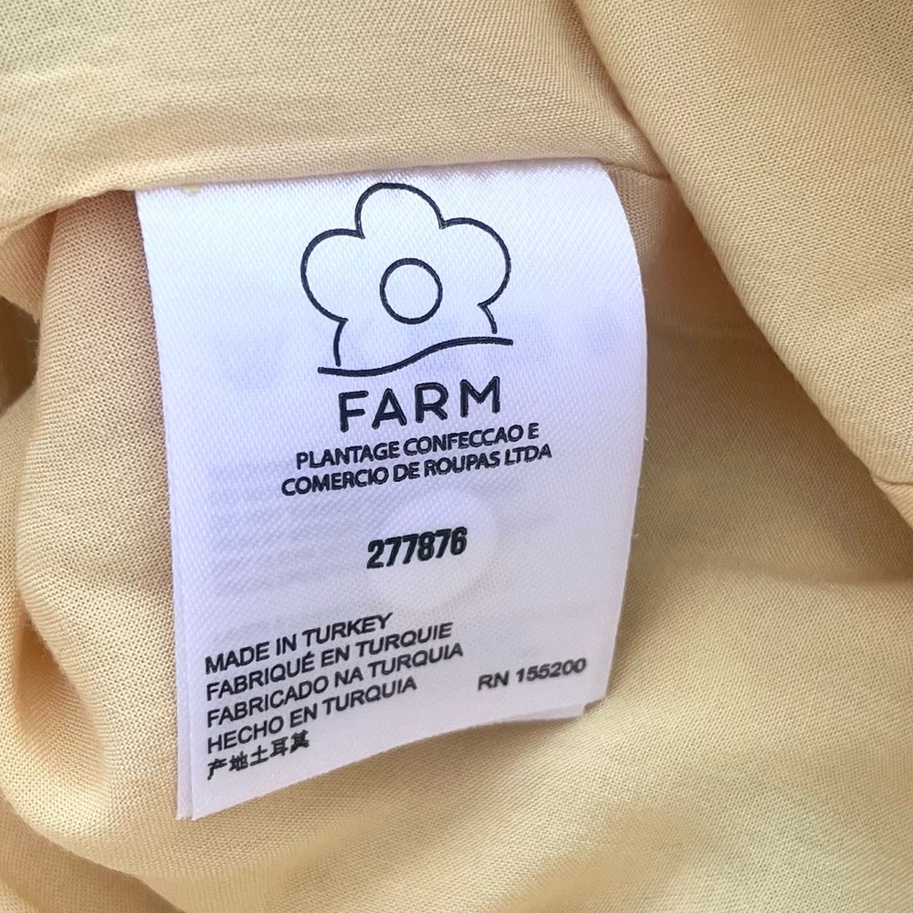 FARM Rio For Anthropologie Textured Tropical Maxi Dress - Picture 6 of 9